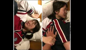 Gái nga đít bự lần đầu đi đóng sex nên hơi ngại